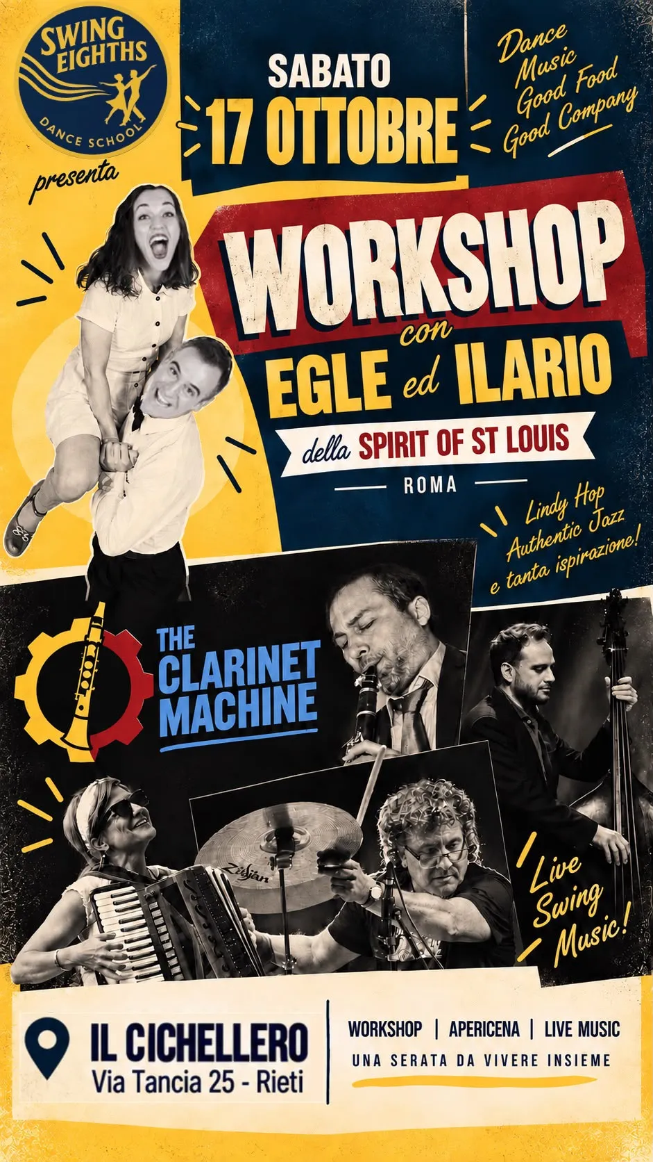 Swing Eighths Day a Rieti